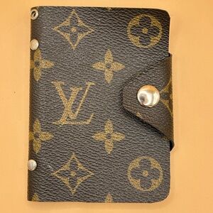 Louis Vuitton Monogram Canvas photobook (wallet size) — Brown & Tan